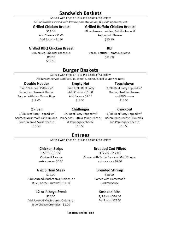 The Frontier Bar & Grill Dish 1