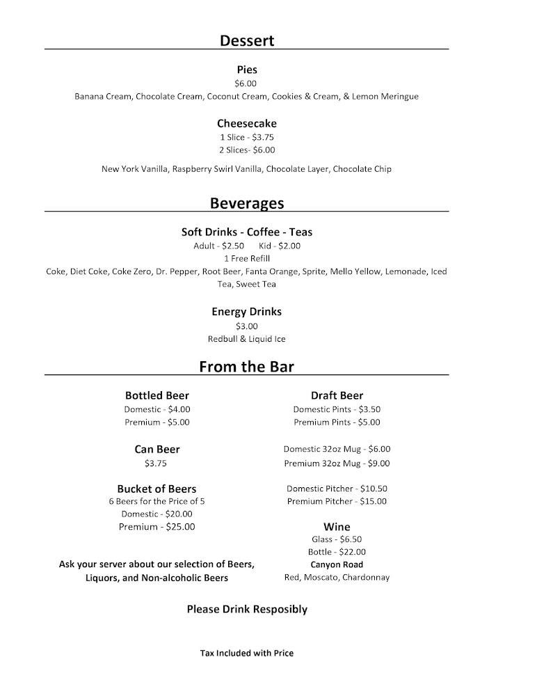 The Frontier Bar & Grill Dish 4